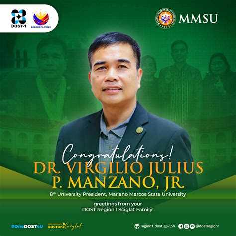 virgilio manzano|Research and Development Directorate of Mariano Marcos State .